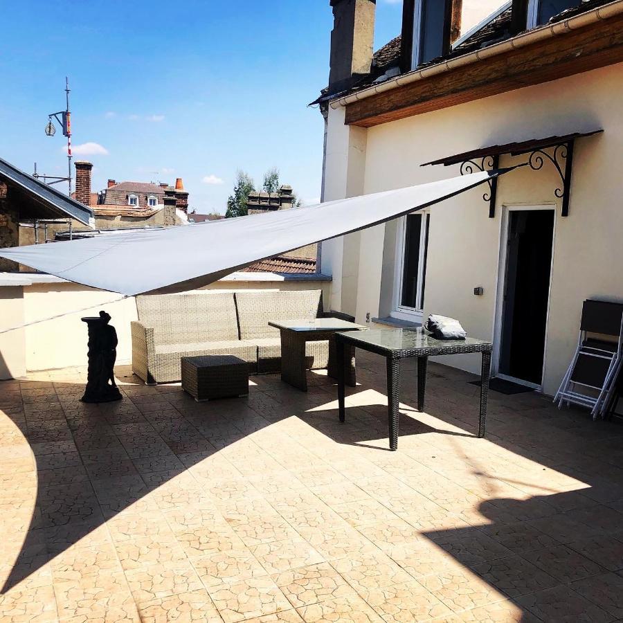 Villa Eugénie Gîte La terrasse d Ambroise Melun Esterno foto